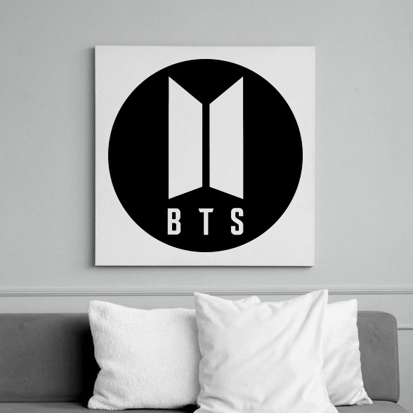 BTS-Vászonkép