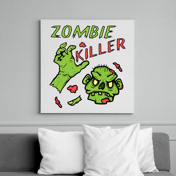 Zombie Killer-Vászonkép