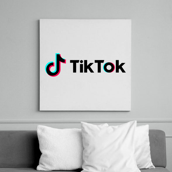 TikTok  -Vászonkép