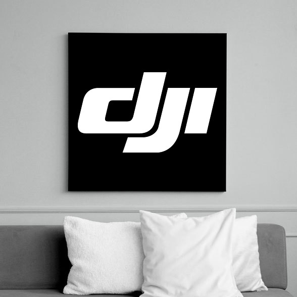 Dji logo-Vászonkép