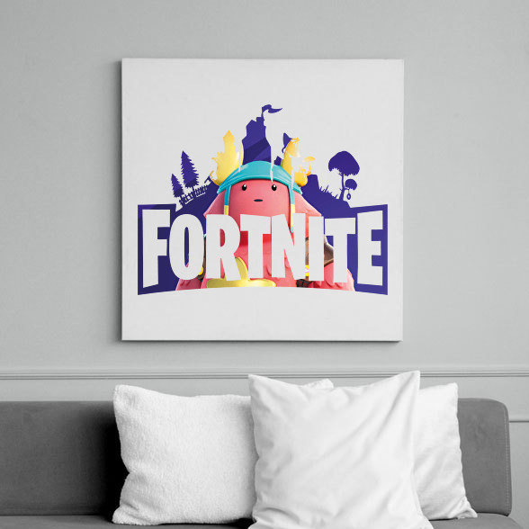 Fortnite-Vászonkép