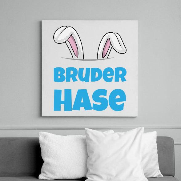 Bruder Hase-Vászonkép