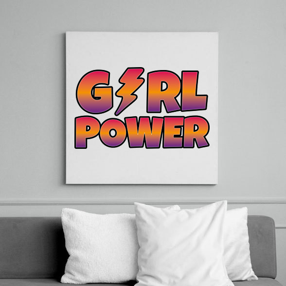 Girl power-Vászonkép