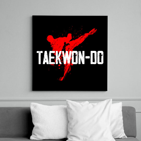 Taekwon-do-Vászonkép