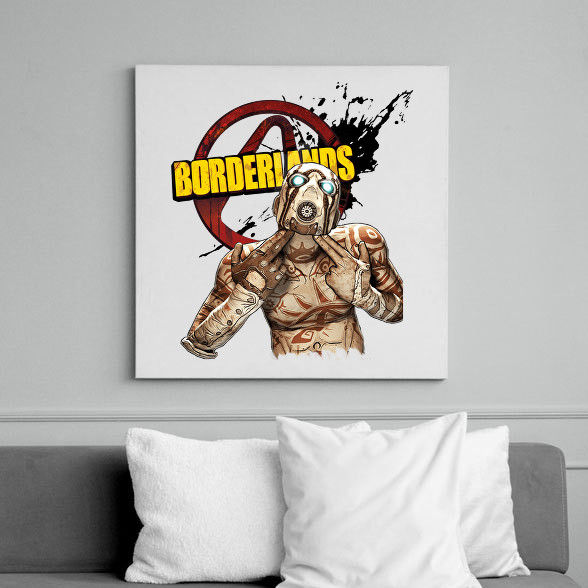 Borderlands Psycho-Vászonkép