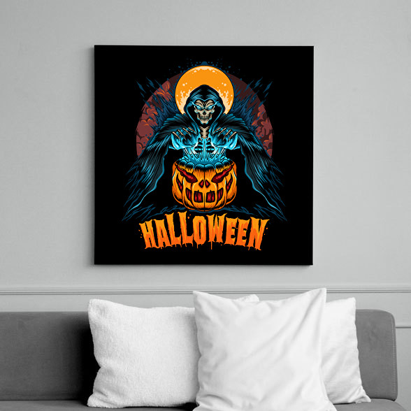 Halloween Grim Reaper-Vászonkép