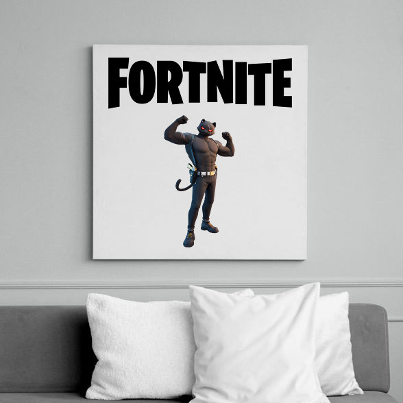 Fortnite Shadow Meowscles-Vászonkép