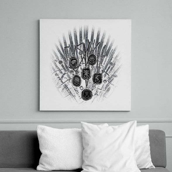 game of thrones-Vászonkép