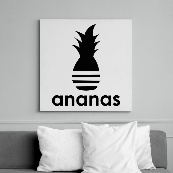 Ananas - Parody-Vászonkép