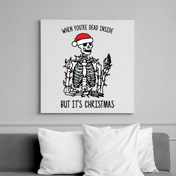 But it's Christmas-Vászonkép