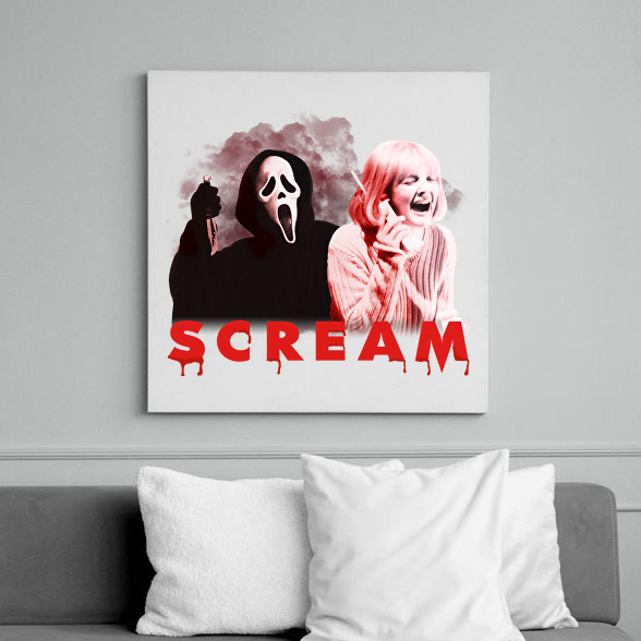 Scream-Vászonkép