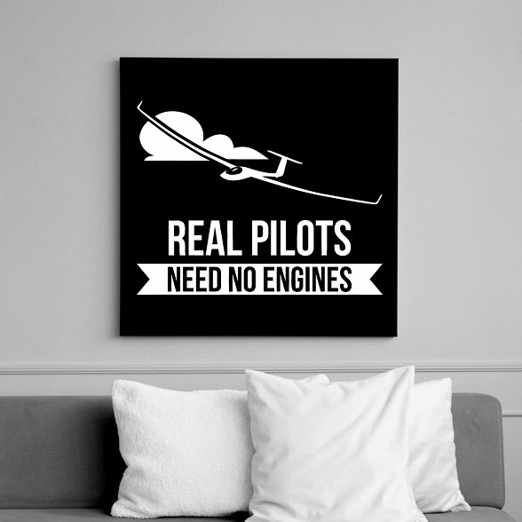 Real pilots-Vászonkép