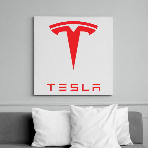 Tesla-Vászonkép