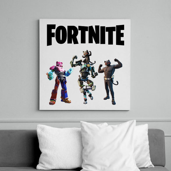 Fortnite Mecha-Vászonkép