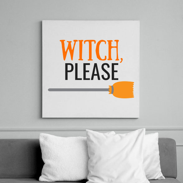 WITCH PLS-Vászonkép