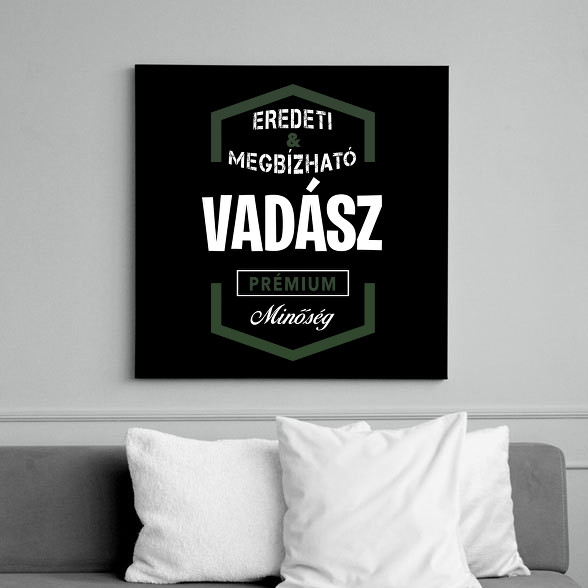 Vadász prémium minőség-Vászonkép