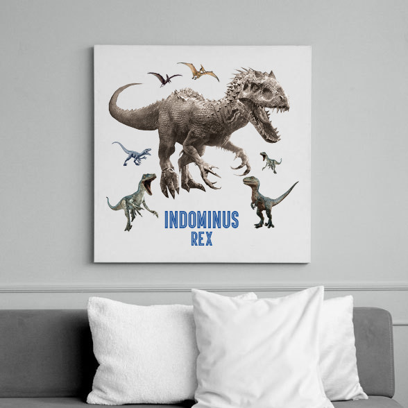 Indominus Rex-Vászonkép