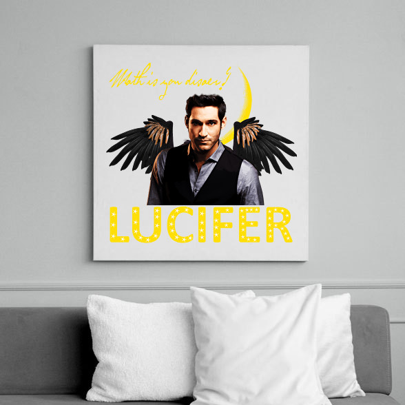 lucifer-wath is you disaer-Vászonkép