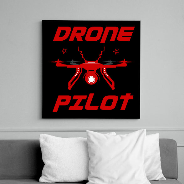 DRONE PILOT-Vászonkép