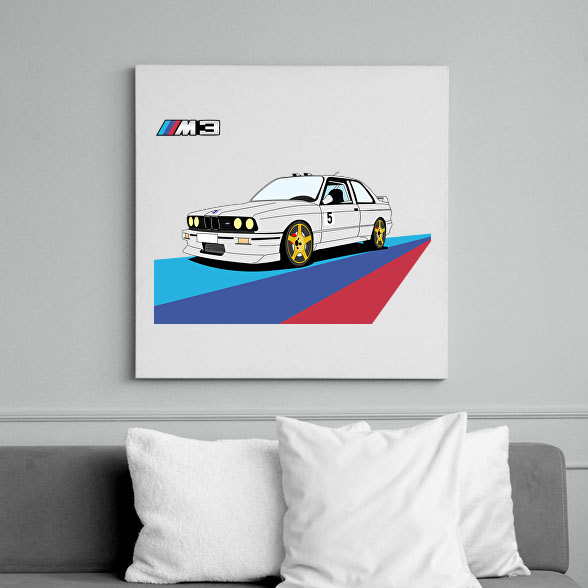 BMW M3-Vászonkép