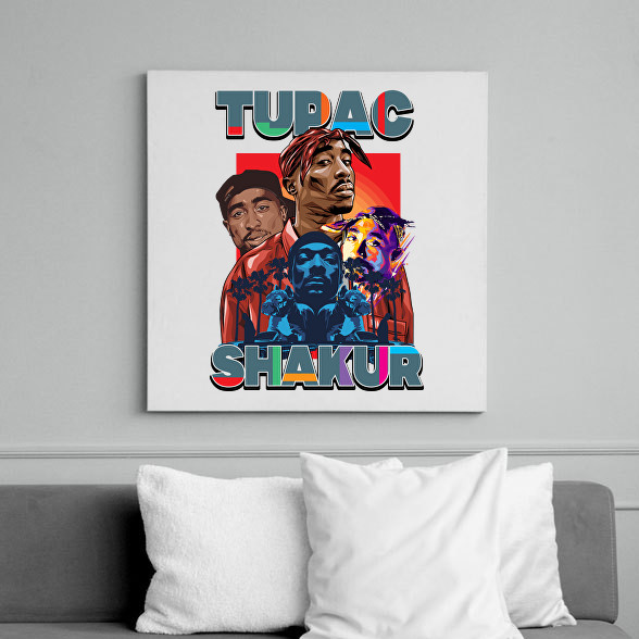 Tupac-Vászonkép