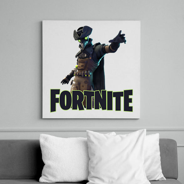 Plague - Fortnite skin-Vászonkép