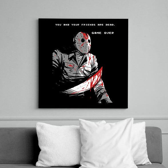 Jason Voorhees-Vászonkép