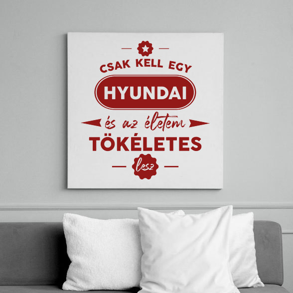 Csak kell egy Hyundai-Vászonkép