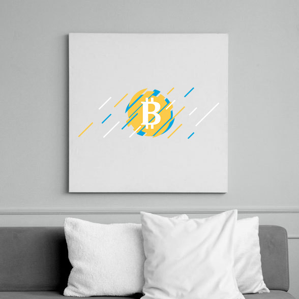 BITCOIN 4 EVER 64-Vászonkép