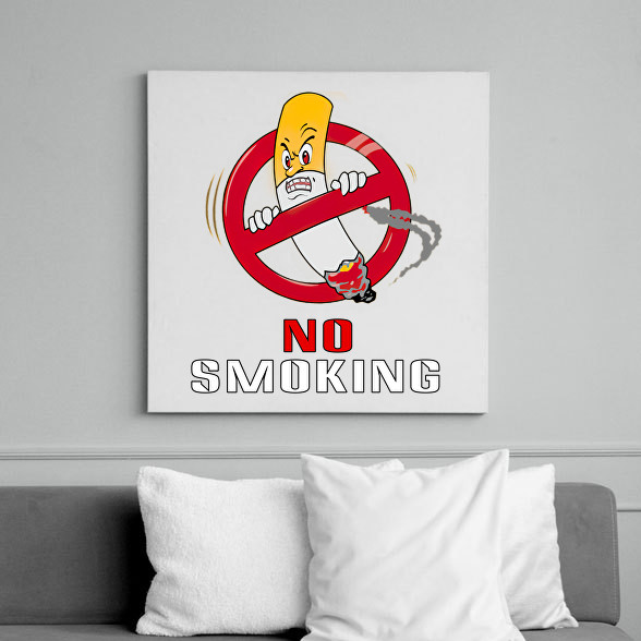 no smoking-Vászonkép