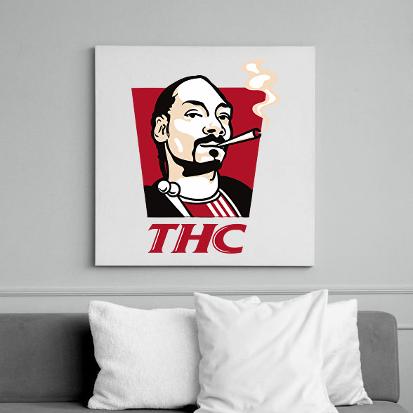 THC- Snoop-Vászonkép