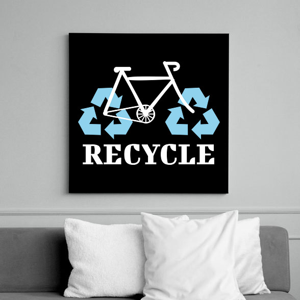 Recycle-Vászonkép