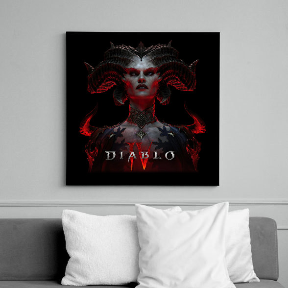 Diablo 4 game-Vászonkép