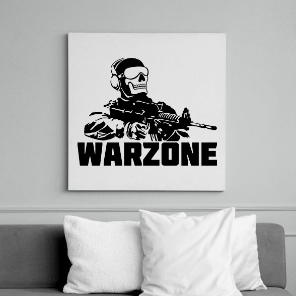 Warzone-Vászonkép