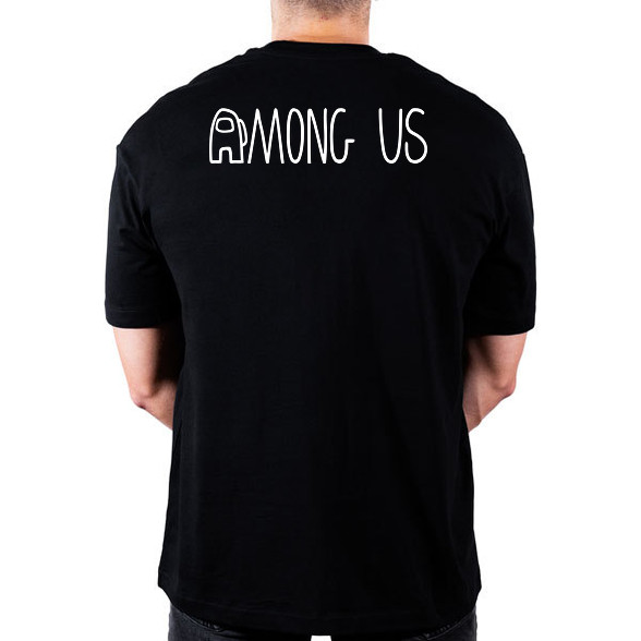 Among us logo-Oversized póló