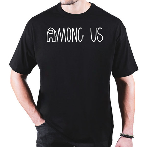 Among us logo-Oversized póló