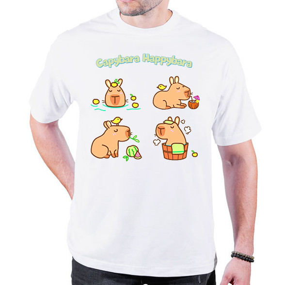 Capybara Happybara-Oversized póló