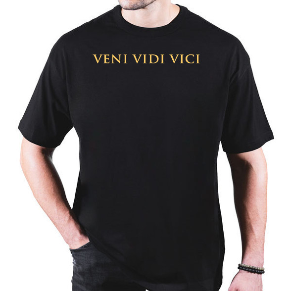 Veni Vidi Vici Gold-Oversized póló