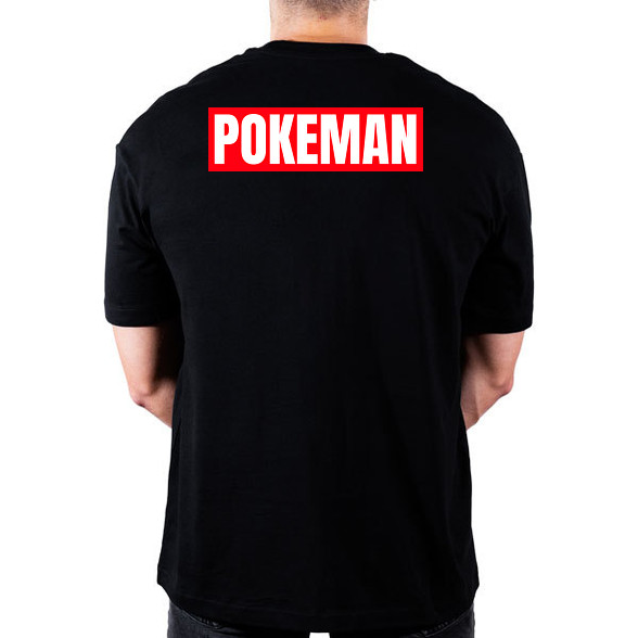 POKEMAN-Oversized póló