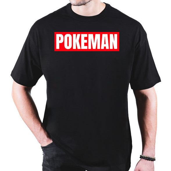 POKEMAN-Oversized póló