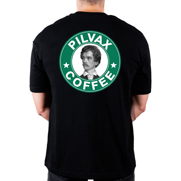 Pilvax Coffee - parody-Oversized póló