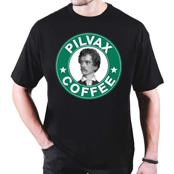 Pilvax Coffee - parody-Oversized póló