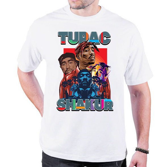 Tupac-Oversized póló