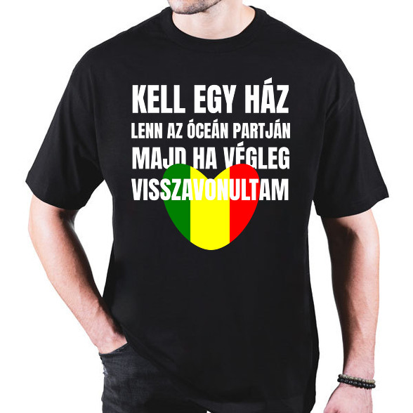 Kell egy ház lenn az óceán partján 4-Oversized póló