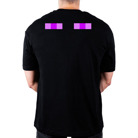 Minecraft enderman-Oversized póló