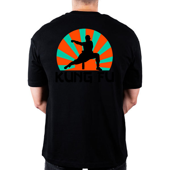 KUNG FU-Oversized póló