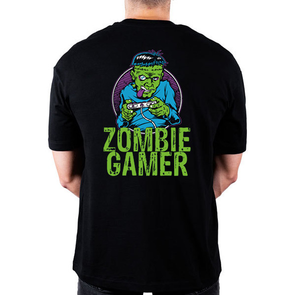 Zombie gamer-Oversized póló