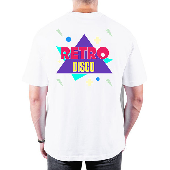 Retro disco -Oversized póló