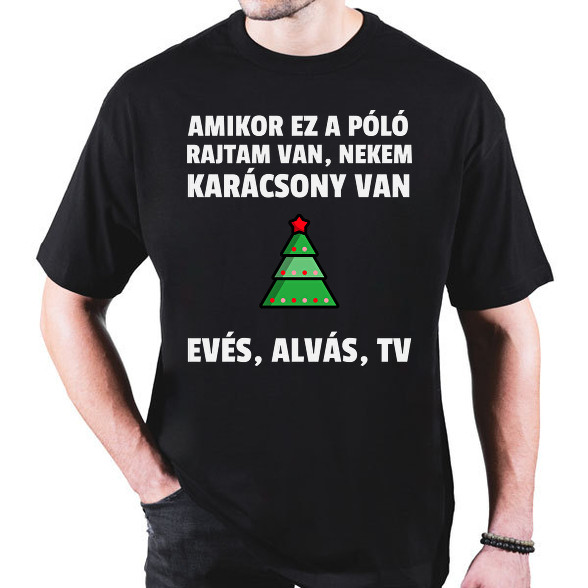 KARÁCSONY MODE ON-Oversized póló