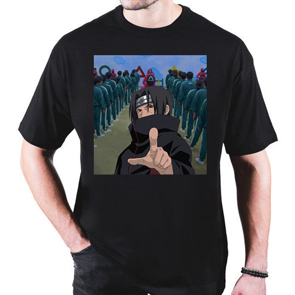 Itachi X Squid Game-Oversized póló